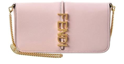 fendi wallet on chain sale|fendi pink wallet on chain.